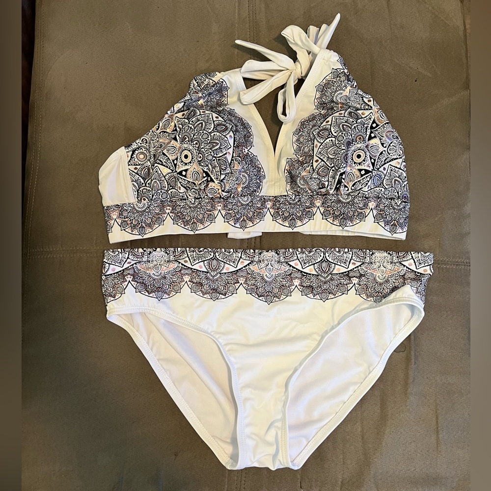 Mandala printed Bathing suit